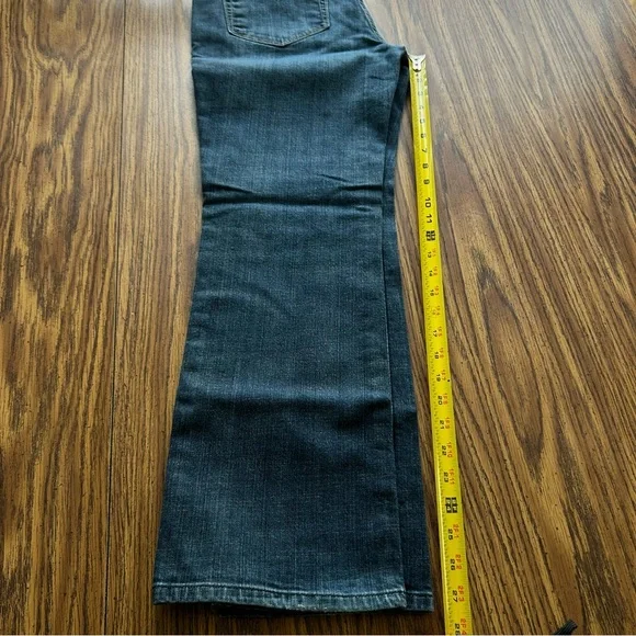 Banana Republic Straight Leg Dark Wash Stretch Jeans EUC sz 26/8S - Picture 13 of 14